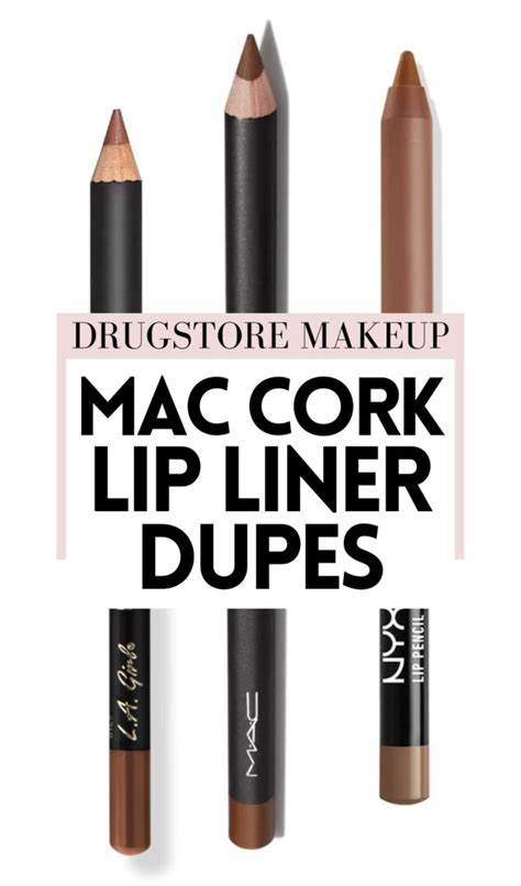 12 Gorgeous MAC Cork Lip Liner Dupes from NYX to。